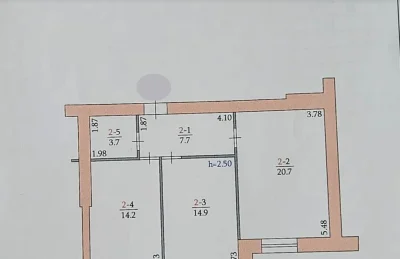 Продаж 2к квартири 61.2 кв. м на вул. Глибока Долина (Кутків