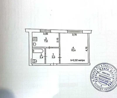 Продажа 1-комн. квартиры возле кольца Собора, ул. Радиевског