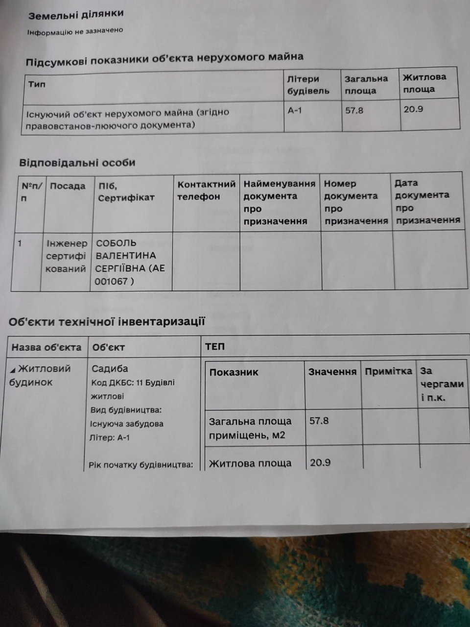 Дом с участком земли
