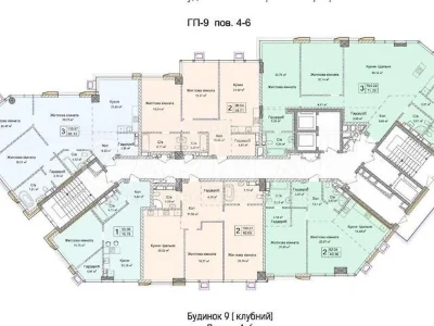 Sale of 3-room apartment 90 sq. m. on Andriy Verkhoglyada St. 8/9 •