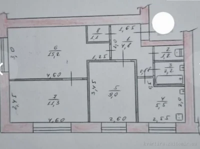 N:14247 - Продаж квартири, 3-кімн., Центр, вул. Покровська,