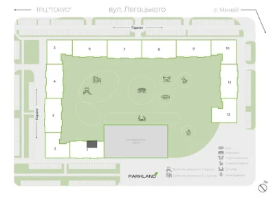 2-кімнатна квартира | PARKLAND | Ужгород, PL 1.10