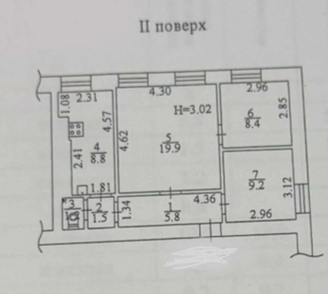 Продам 2-кімнатну квартиру "сталінку" біля парку в Приморськ