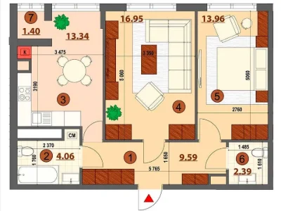 Квартира. Київ, Юнацька вул.