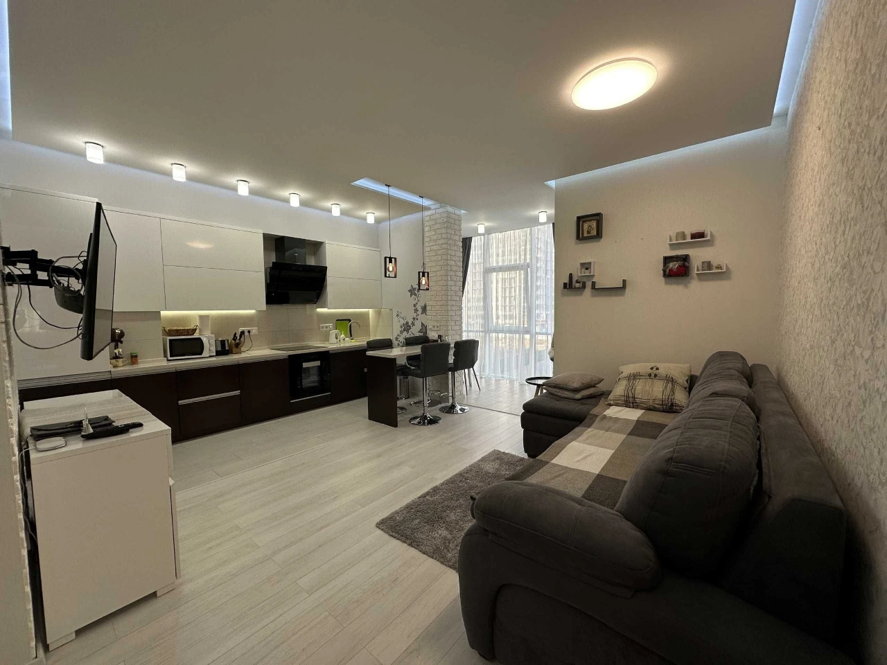Большая 2комнатная квартира 75.3 м² Кадор Таирова