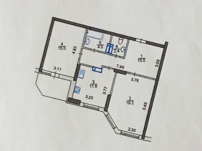 Квартира. Київ, Олени Пчілки вул.