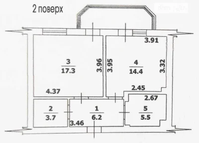 Черемушки/Шота Руставели, 2 этаж, евроемонт,мебель, автономн