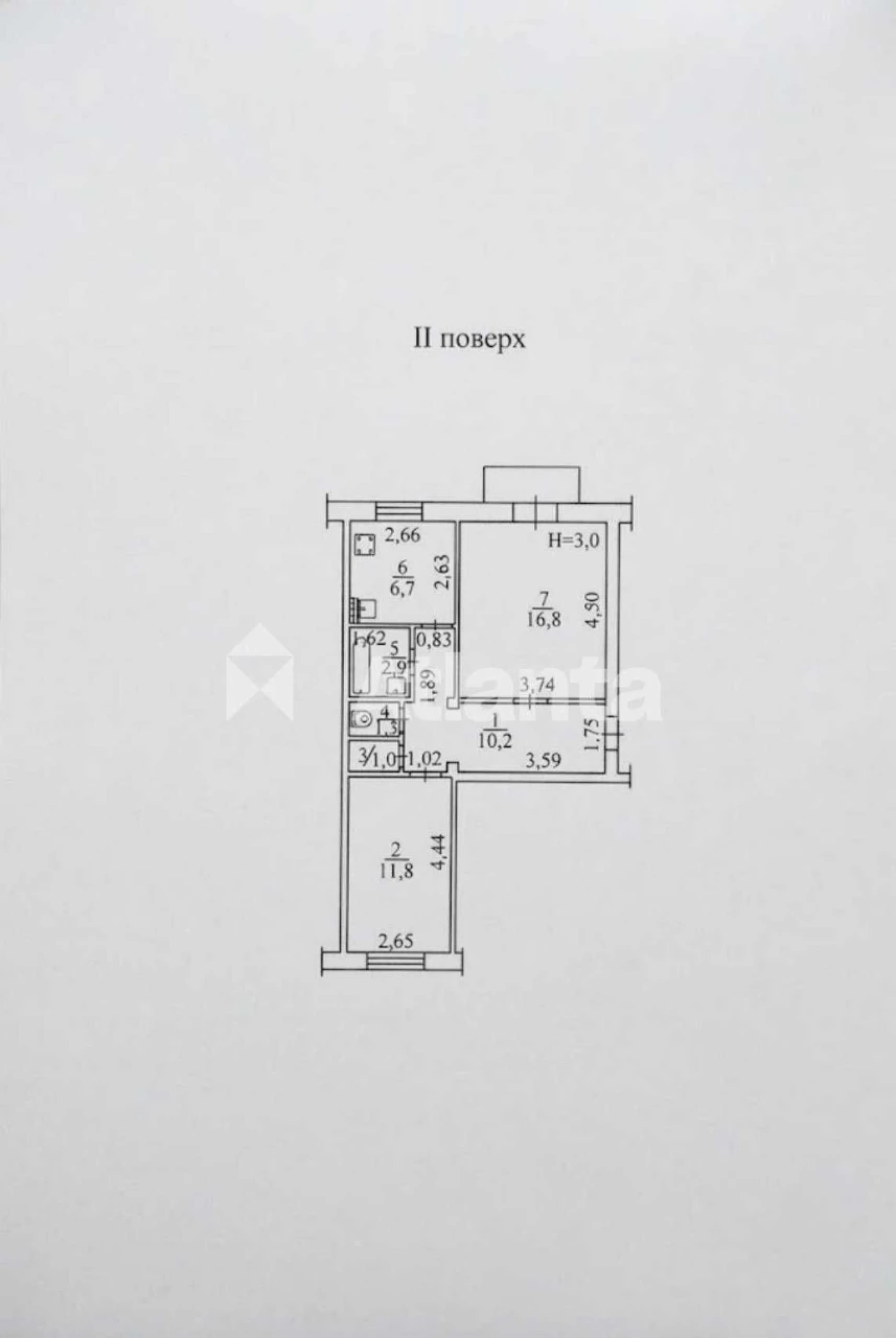 Продам 2-х комнатную квартиру с авторским ремонтом в центре