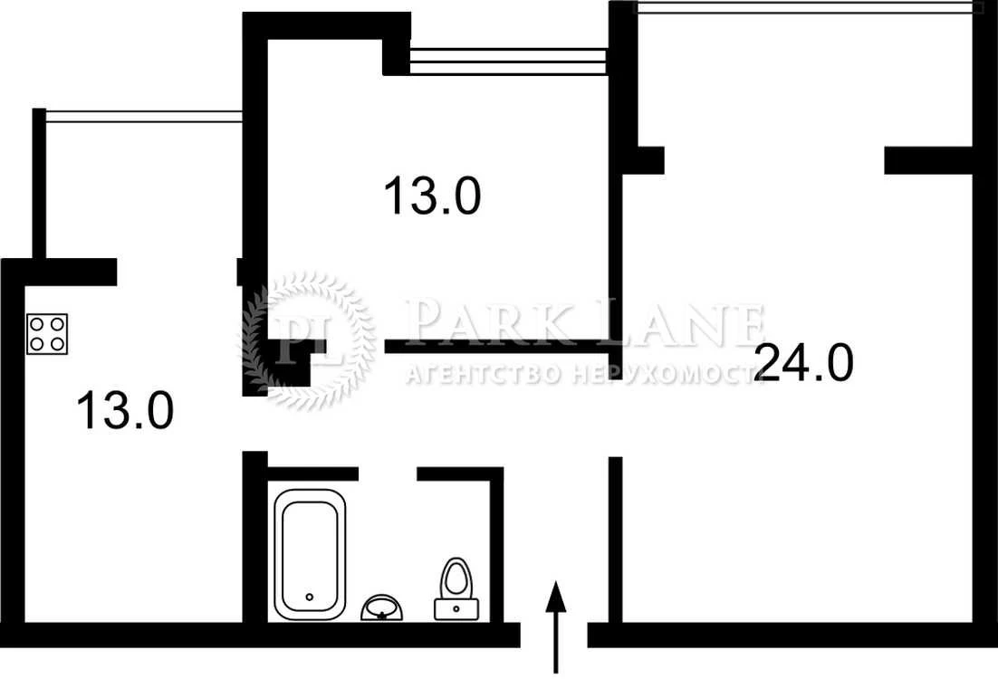 вул. Антоновича, 154 | 2-к квартира 60 м² з хорошим ремонтом