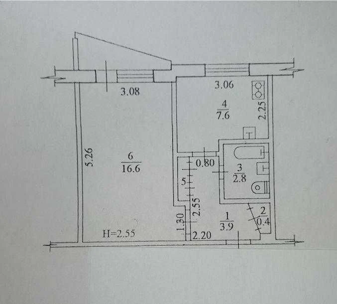 Продам 1к. кв . 17000 т. м. Салтовская 5 минут пешком