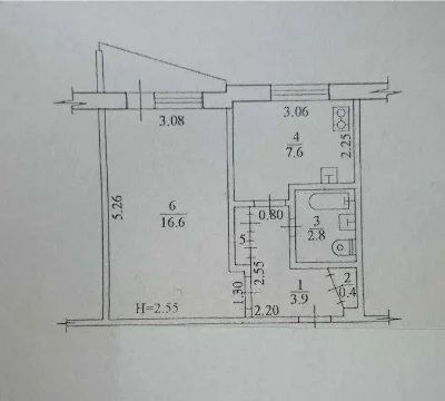 Продам 1к. кв . 17000 т. м. Салтовская 5 минут пешком