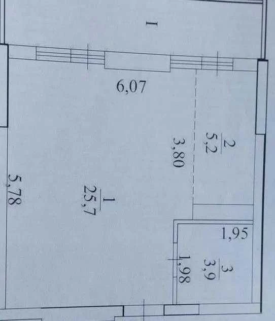 Продам 1-кімнатну квартиру в ЖК «Акварель-3» на вул. Пішонів