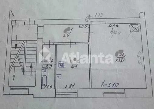 Продаж 1-кім квартири 44 м² у польському будинку  по вул.Зел