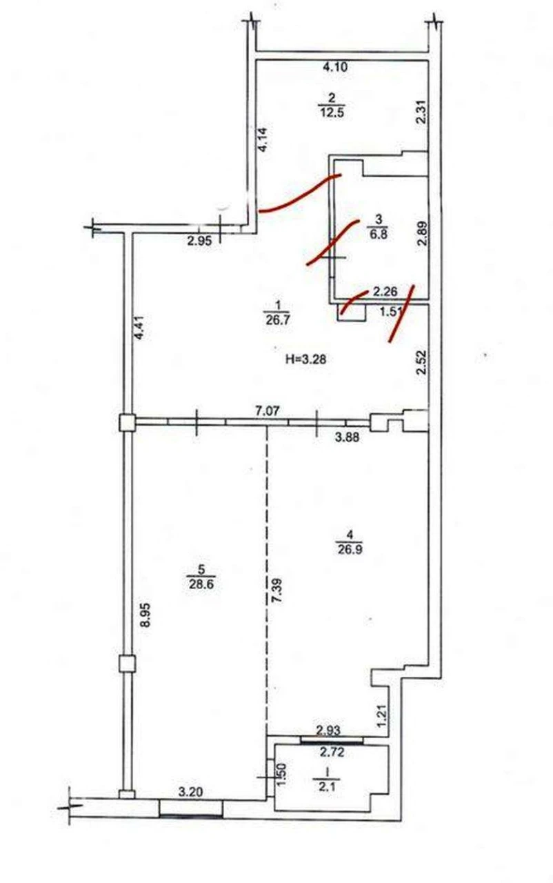 3к.103м2 Спортивна (Восстания и Спортивная, ЖК Парковый квар