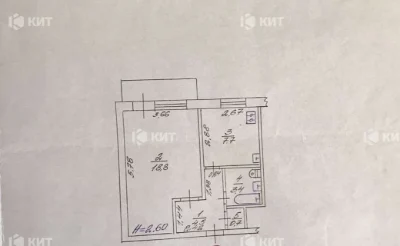 1к.36м2 Салтівка (Салтовка 604м-н, м. Барабашова, пр. Юбилей