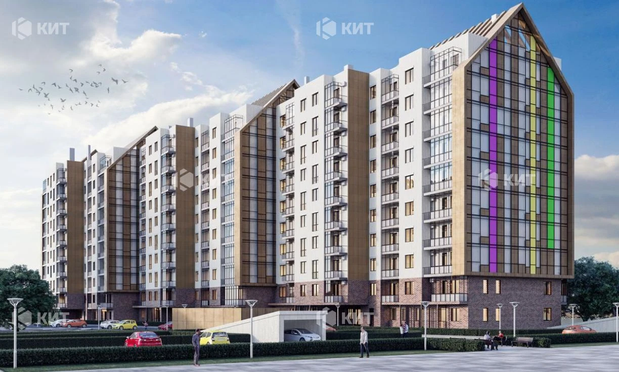 1к.55м2 ЖК Люксембург Зданий дім, Центр (Научная парк Горько