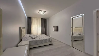 Two-bedroom apartment renovated in Tairova.