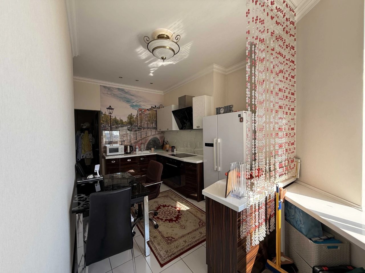 One-Bedroom Apartment in a New Building with Renovation