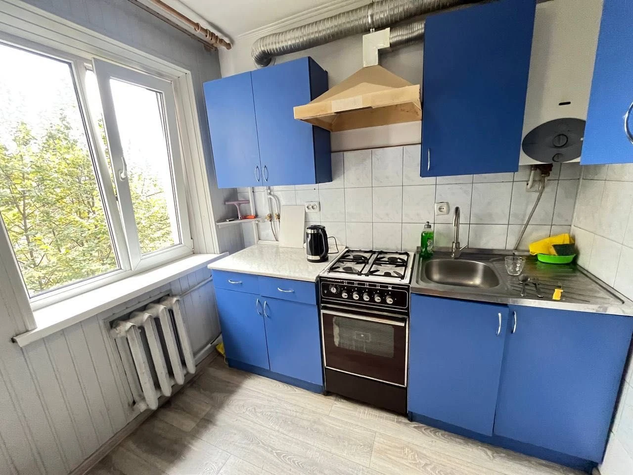 1-bedroom apartment renovated in the city center, Northern Boulevard