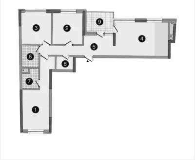 Продаж видової квартири 101,4 м² ЖК «Зарічний», метро Славут