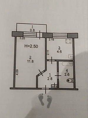 Продаж! 1 кімната «малосечок» на Артемі, в районі «Космонавтів», вул.