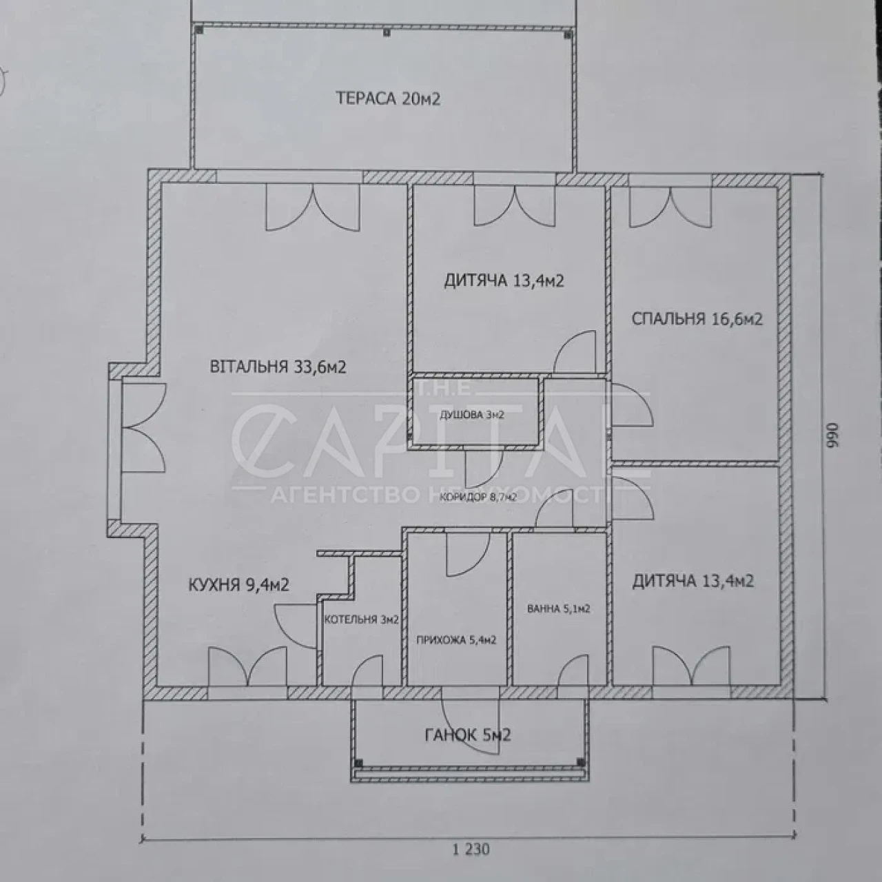 Котедж 4 кімнати, 135 м², Вишгород, своя котельня