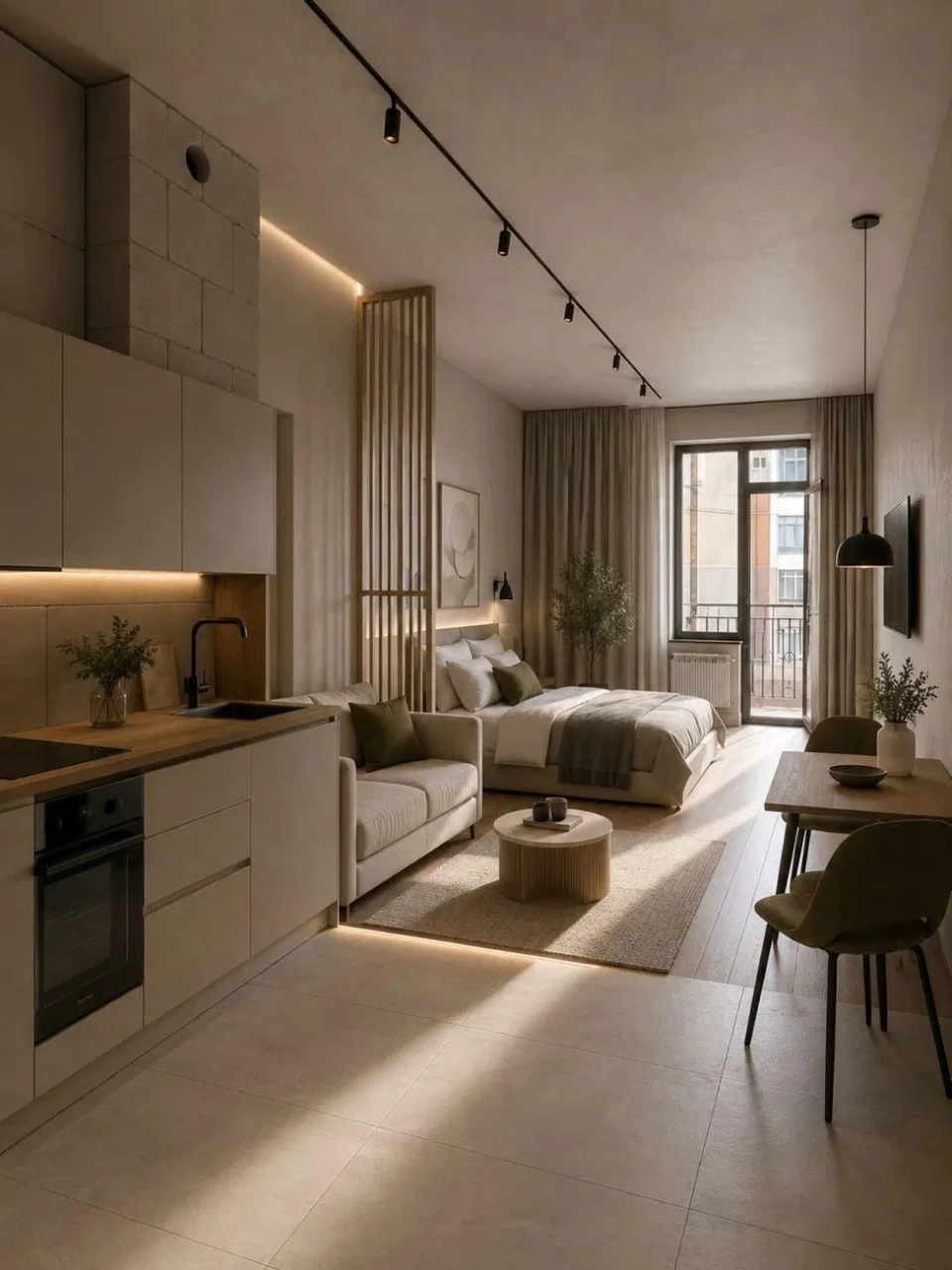 Apartment-studio for sale in the "Rodos" residential complex - Arcadia (352-337)