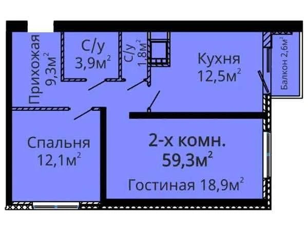 Альтаир, 2-ком квартира с ремонтом, 3-й этаж, без аналогов,