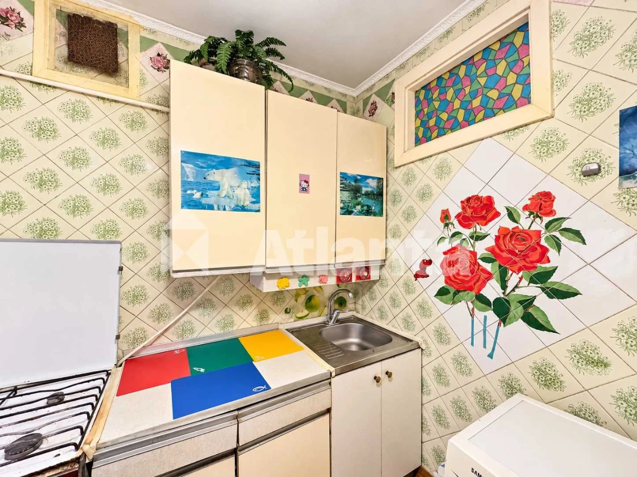 2-room apartment in Cheremushki! Brick house, 3rd floor