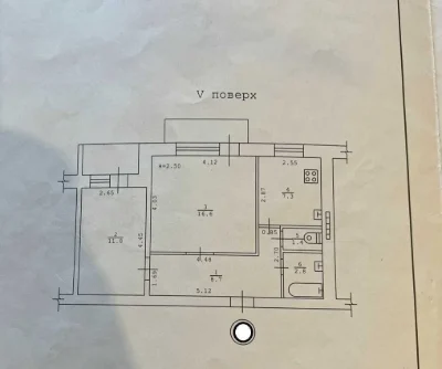 2-Room Apartment on Mahachkala Street