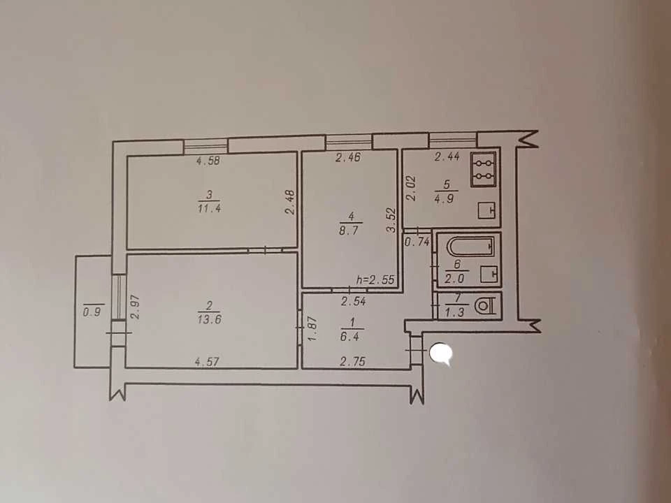Apartment. Hmelnіtskі, Institute Street