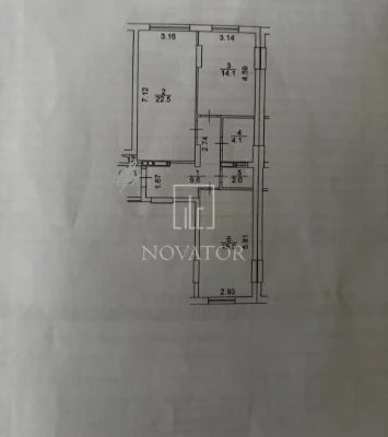 Продаж! Двокімнатна квартира в Ірпені. Стяжка, штукатурка, р