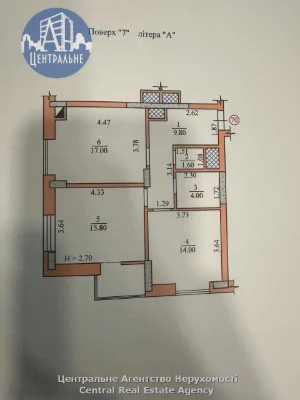 Продажа 2-комнатной новостройки в районе Майдана