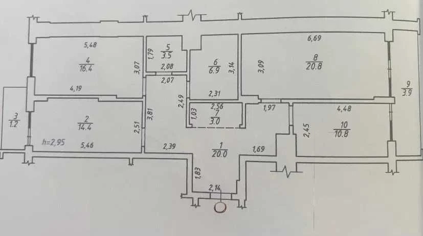 Sale of a 3-room panoramic apartment in the ЖК Velika Britaniya, st.