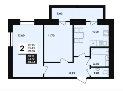Apartment. Vinnyky (Lviv), Vladislav Alerova st.