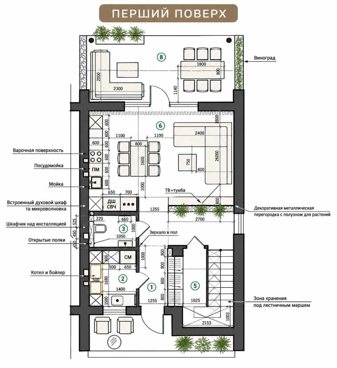 Продам таунхаус 110 м² + мансарда, центр Коростишева