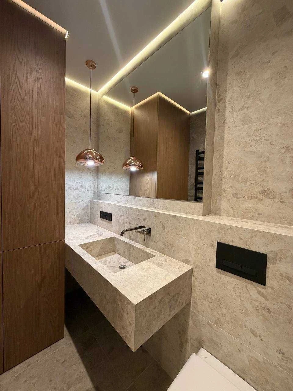 2-кімнатна 52 м² • Низький поверх, вікна у двір • ЖК «Атмосф
