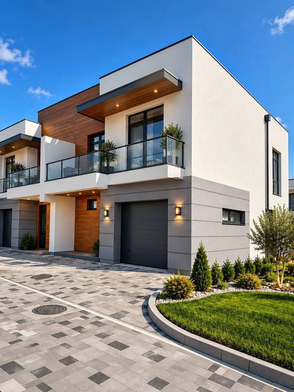 Duplex 144 m² with private plot of 3.51 acres. Enclosed territory