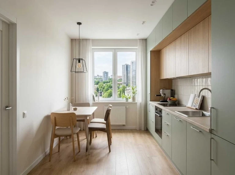 Three-room apartment 70.7 sq m, installment 12 months without price increase