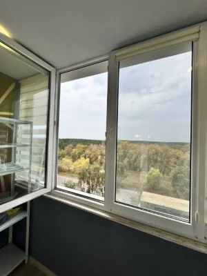 For Sale 2-room apartment with Forest View, 8th of 10 floors, Kam'yantske Left Bank