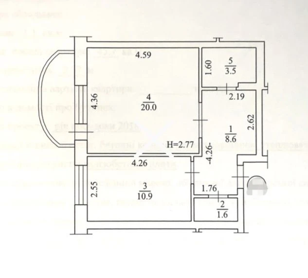 Київський Шлях, 95. Держпрограми. 46 кв.м. з ремонтом.