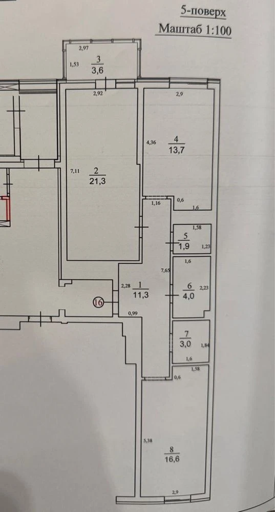 Sale of 2-room apartment + kitchen, Knyaginy Olgi Street, 98b Greenville