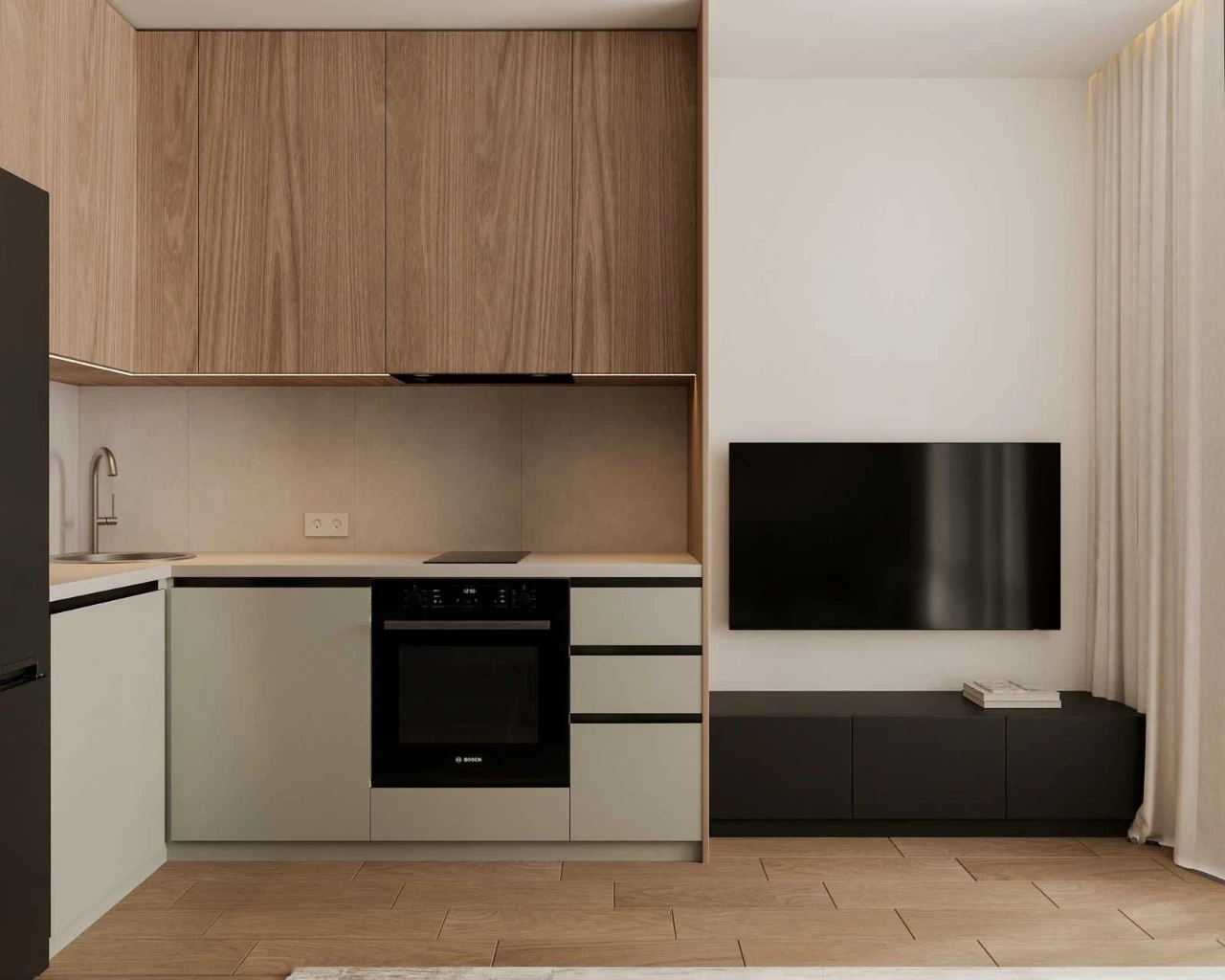 Квартира 2-квартирна 55 м² в зданому будинку, розстрочка, Позняки