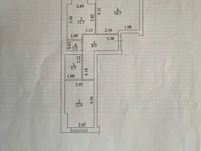 Apartment. Irpin, Novo-Oskol Street