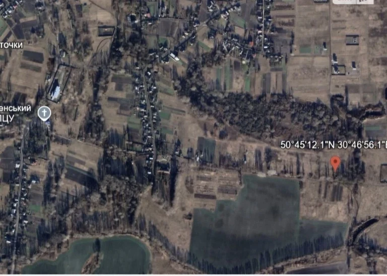 Land plot in the village of Litochki
