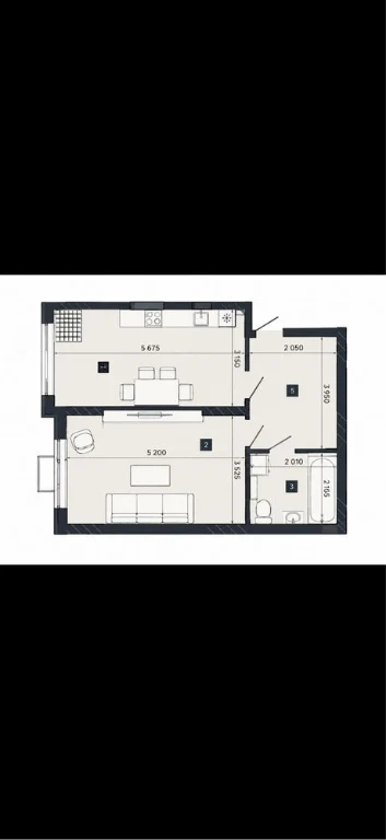 Продаж 1-кімнатної квартири в ЖК «Ліко-Град» | 47,2 м²