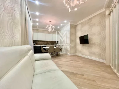 Stylish two-bedroom apartment for sale in the Lyapunov Center Shatilovka residential complex.