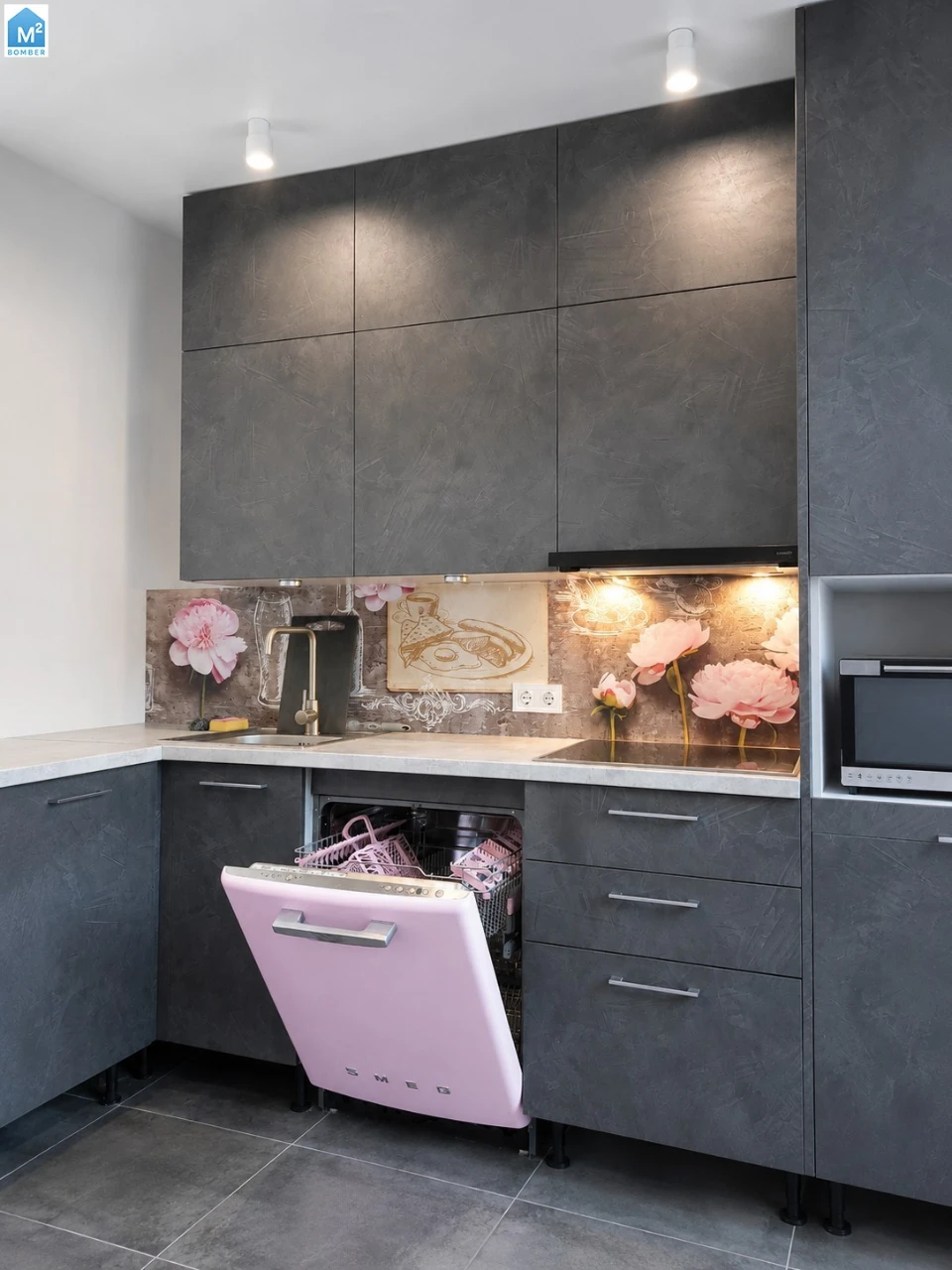 Rent a wonderful 1-bedroom apartment on the 2nd floor in the "4 Seasons" residential complex, Zdanovskaya 3