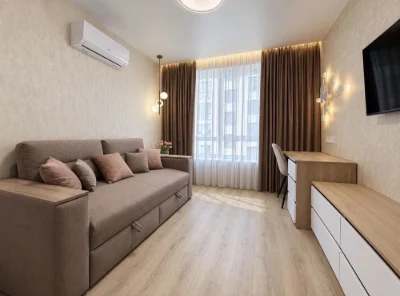 Продається стильна квартира 35,3 м² в ЖК «Бургундія» 2 поверх