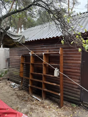 For Sale Wooden Building 50 m² for Demolition and Transportation